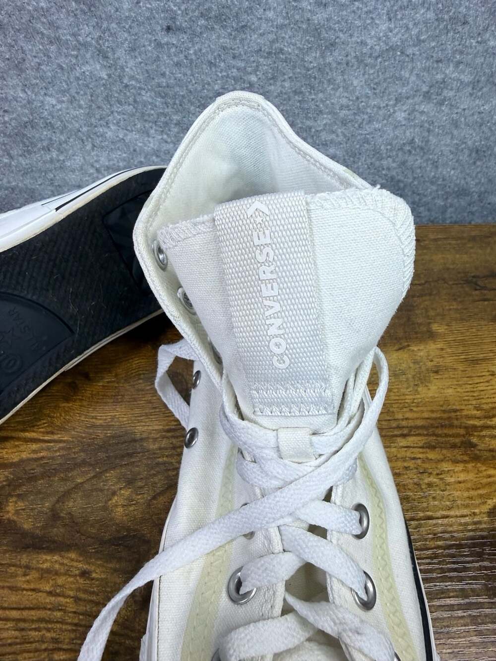 Converse Chuck Taylor All Star CX Explore High Top White/Black Sneakers A05179F - Picture 5 of 7